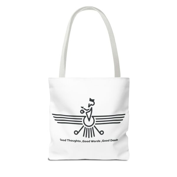 Persian Faravahar Symbol of Zoroastrianism - Tote Bag (AOP) - Image 10