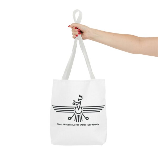 Persian Faravahar Symbol of Zoroastrianism - Tote Bag (AOP) - Image 12