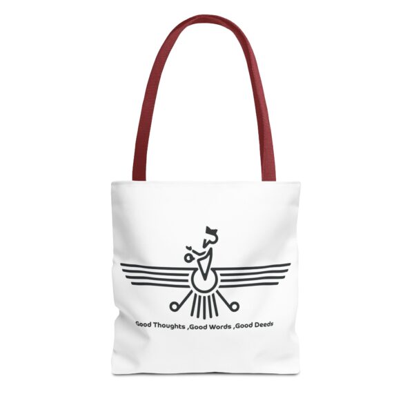 Persian Faravahar Symbol of Zoroastrianism - Tote Bag (AOP) - Image 5