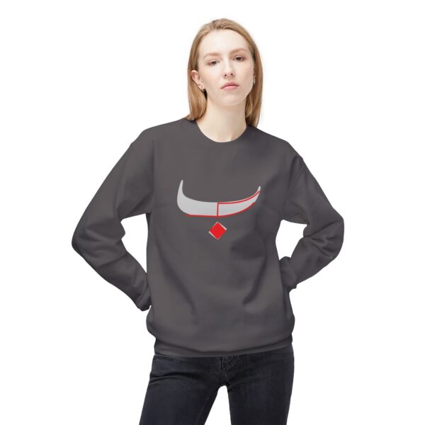 Farsi Alphabet B - Unisex Sweatshirt Dark Color - Image 9