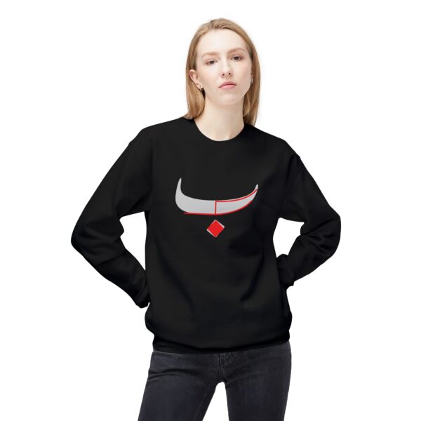 Farsi Alphabet B - Unisex Sweatshirt Dark Color - Image 3